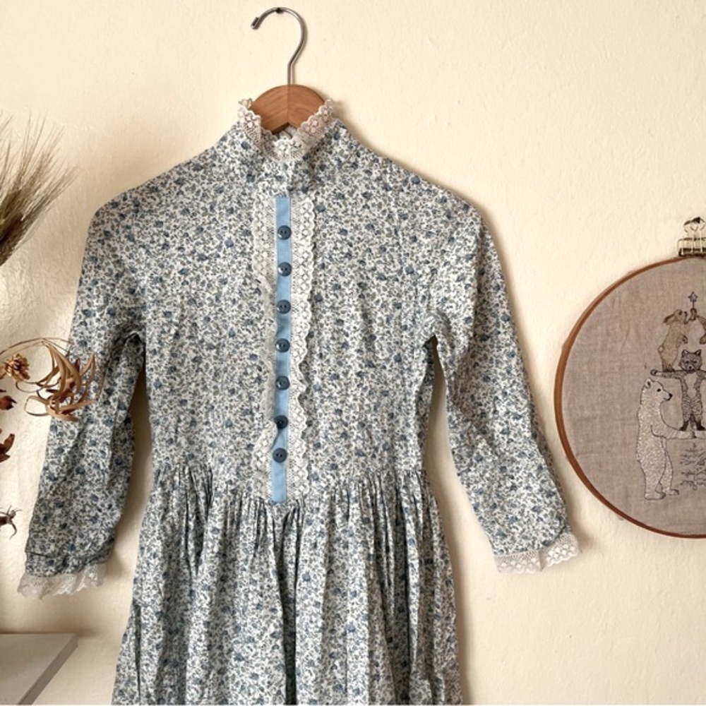 🔷 Vintage handcrafted prairie dress size XS 🔷